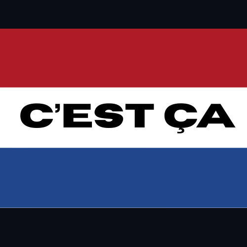 Sticker CEST CA Nederlandse vlag